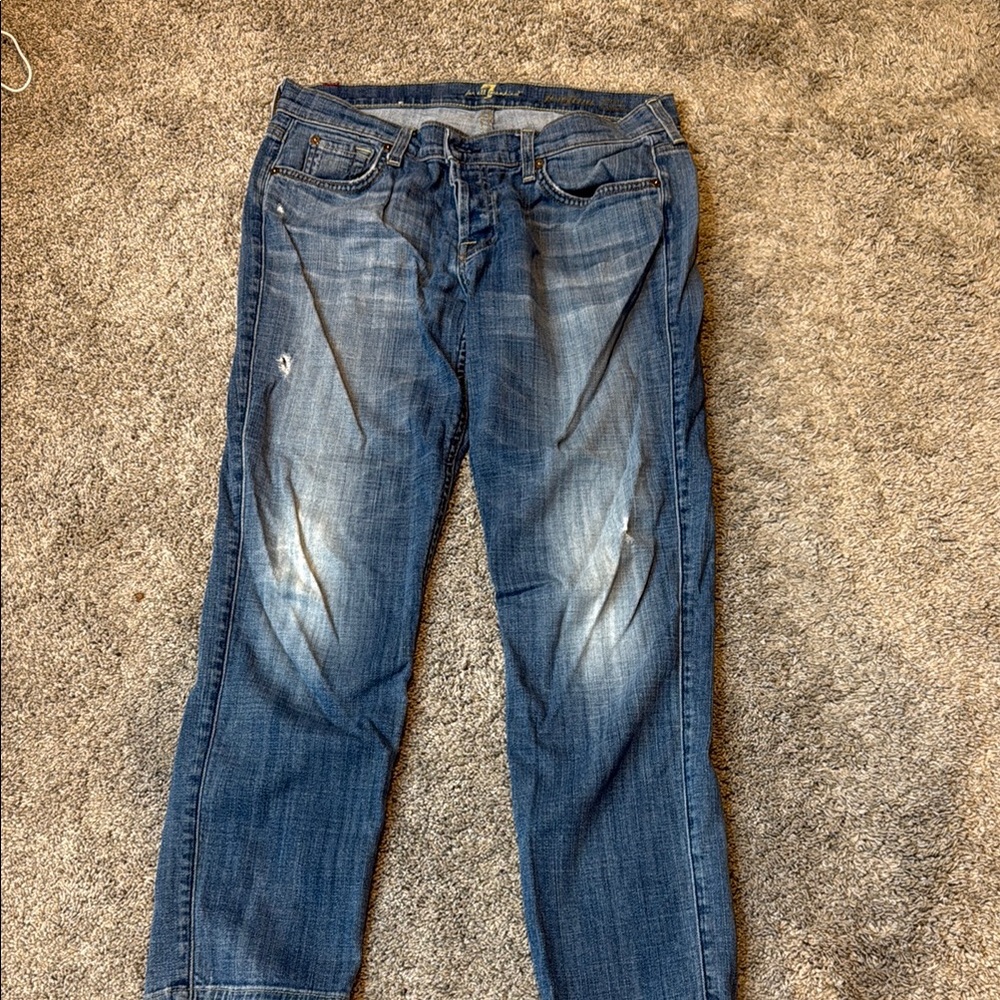 7 for all mankind skinny boyfriend jeans